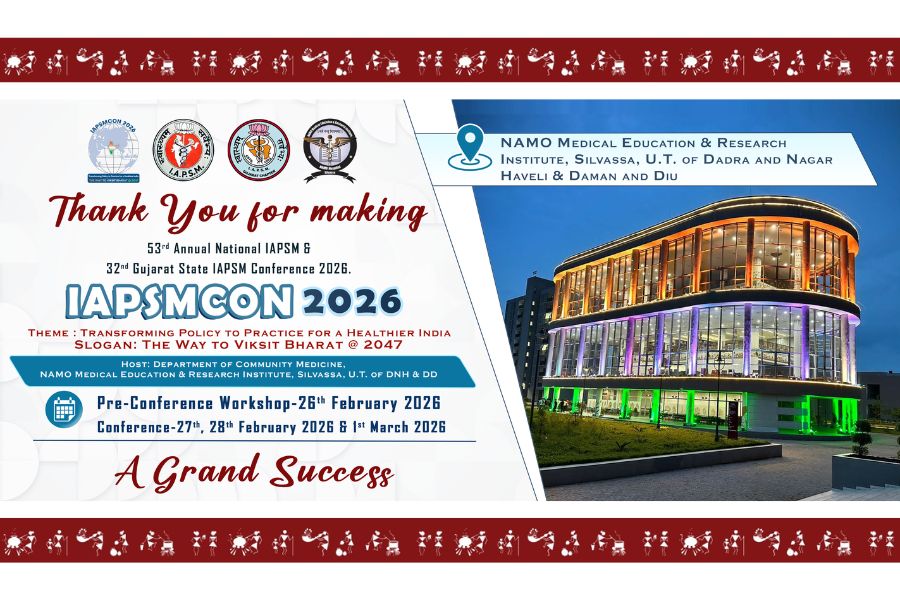 Indian Association of Preventive and Social Medicine Conference (or IAPSMCON 2026)