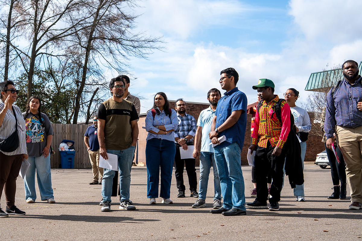 UofM SPH Public Health on Wheels Initiative Visits Camellia Foundation