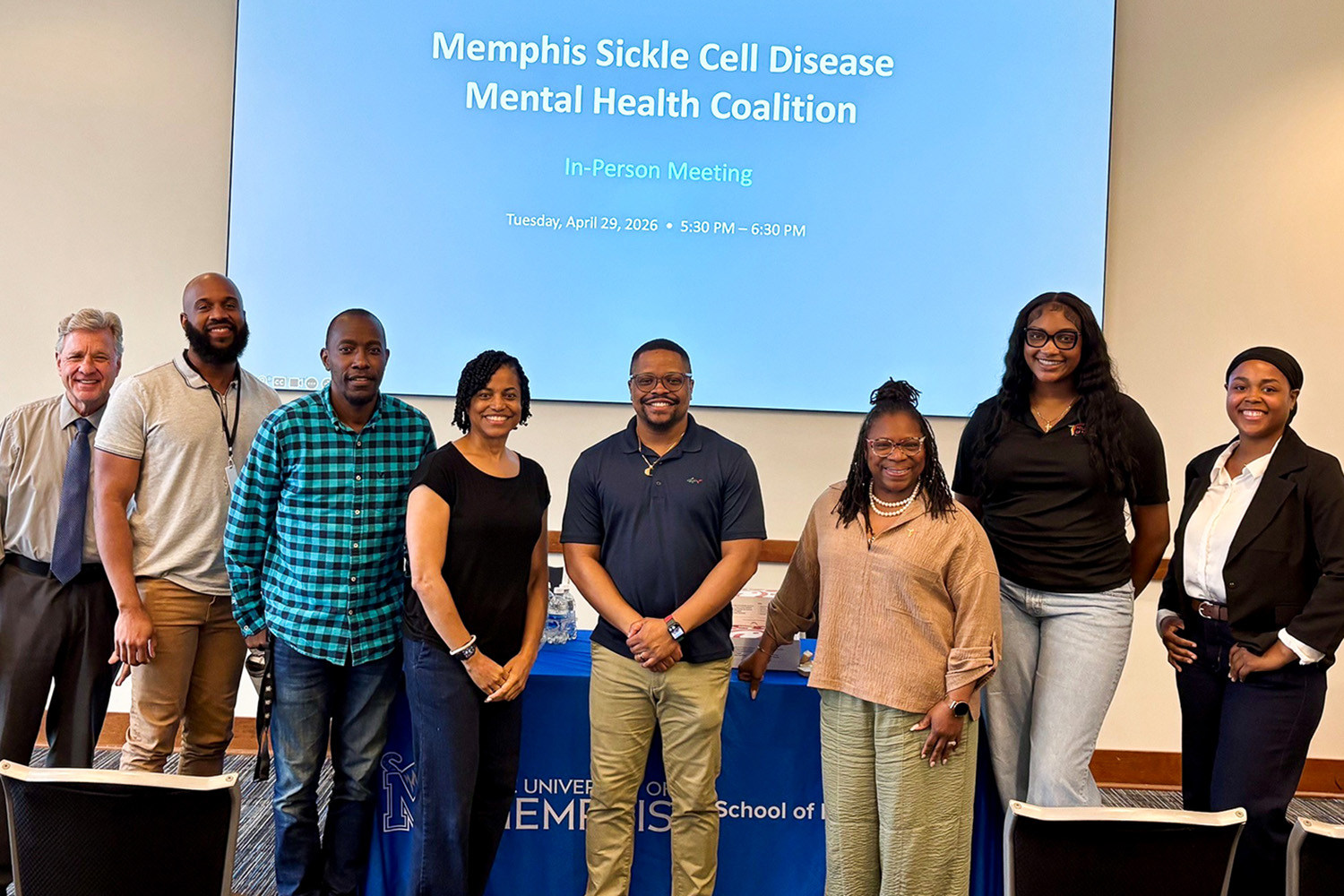 UofM SPH Joins Memphis Sickle Cell Disease Mental Health Coalition