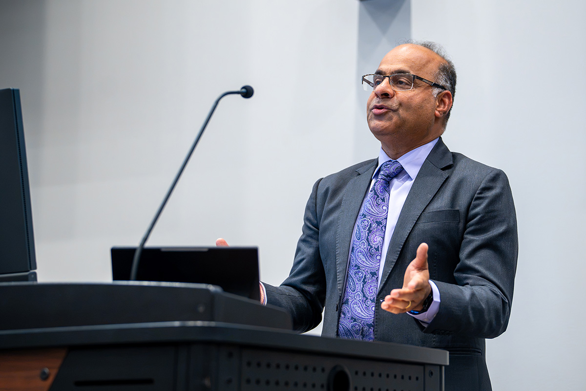 Dr. Ashish Joshi, SPH Dean and Distinguished Professor