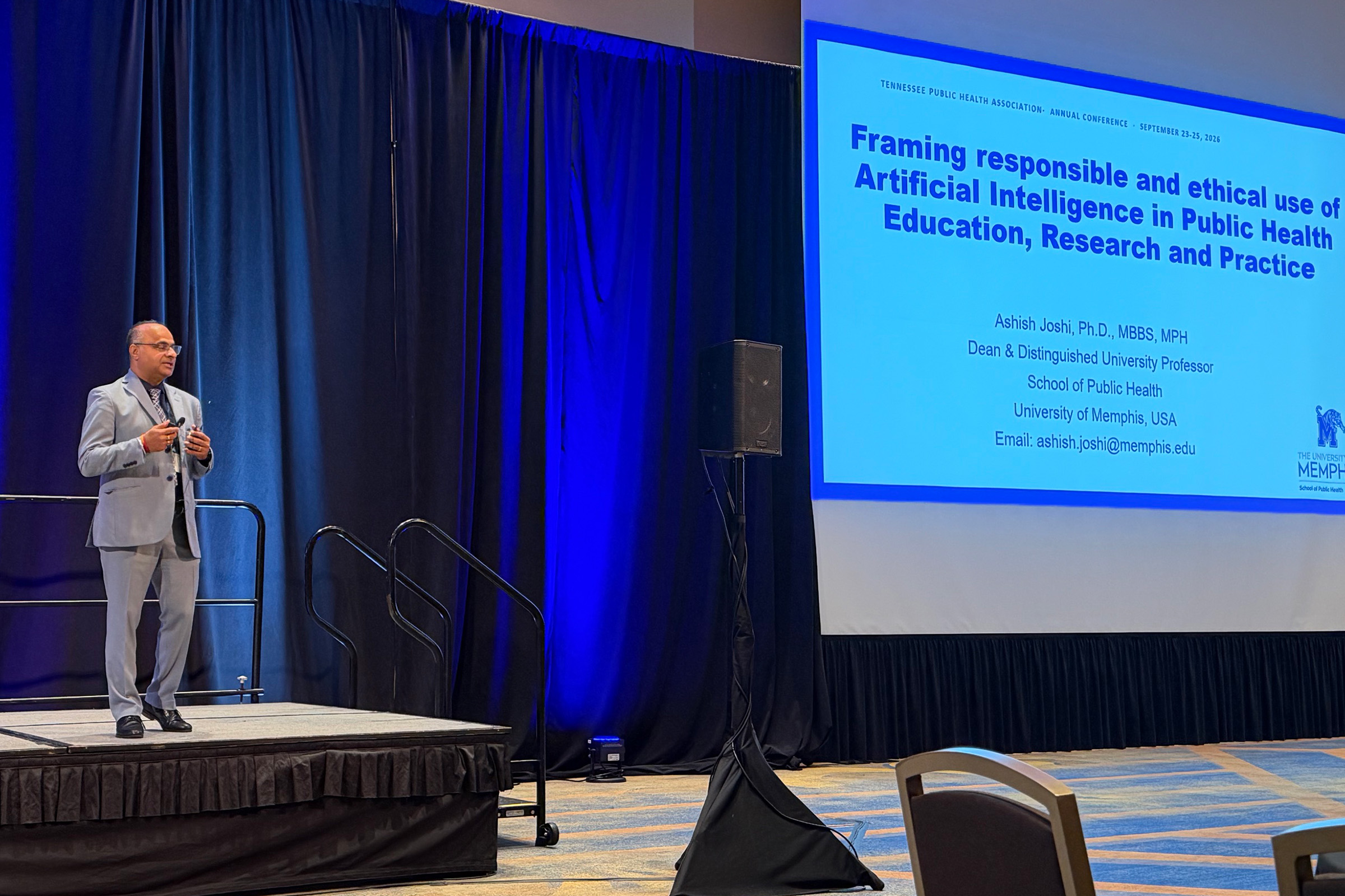 Dean Joshi Keynote Speaker for 2026 Tennessee Public Health Association Annual Meeting