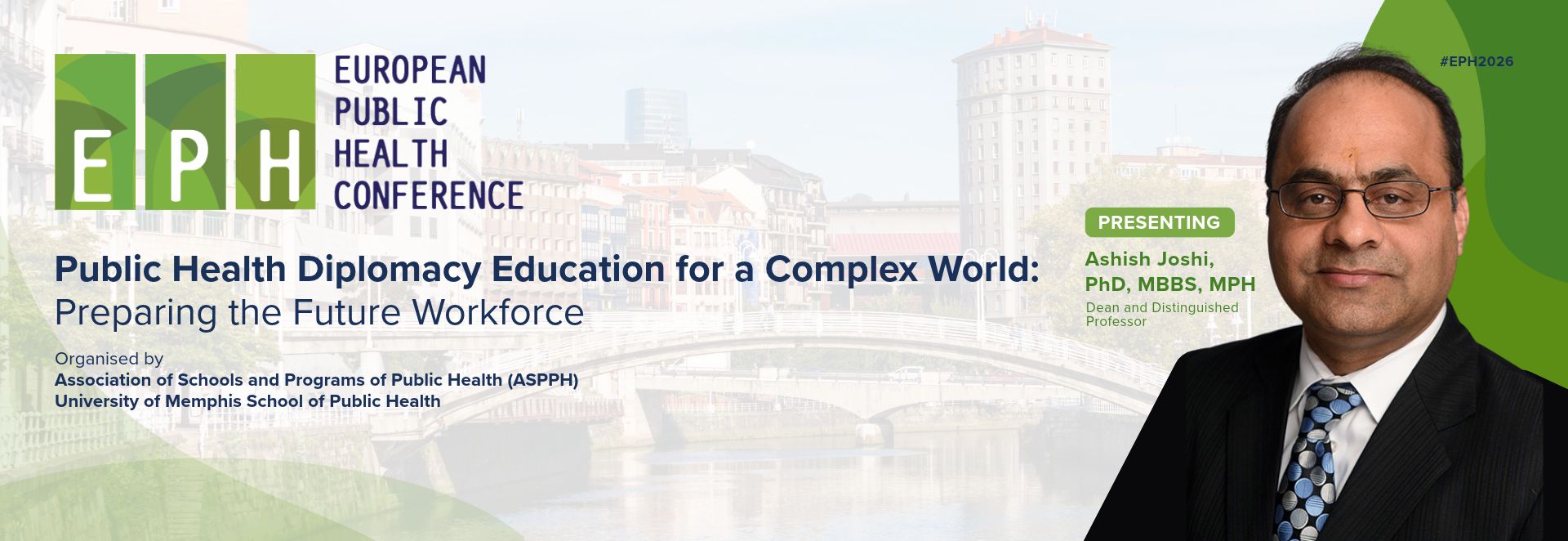 Recommended size: 800 × 600 px European Public Health (EPH) Conference 2026 | Session on Public Health Diplomacy Education for a Complex World