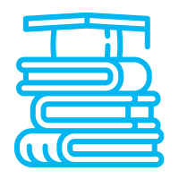 icon: stack of books