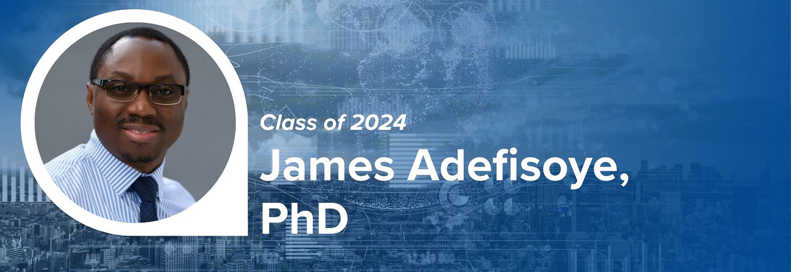 Headshot of James Adefisoye, PhD