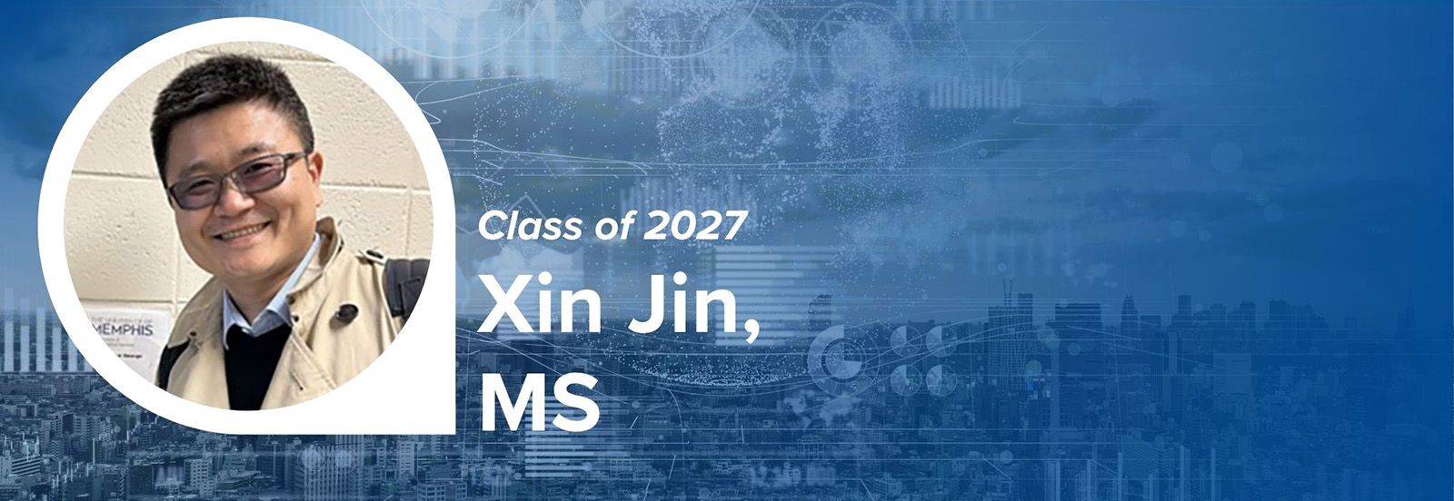 Headshot of Xin Jin, MS