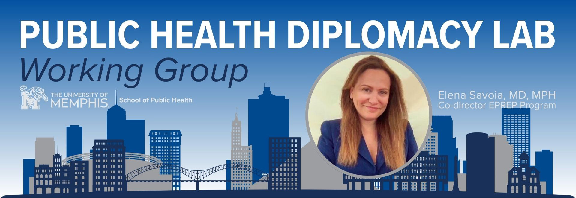 Dr. Elena Savoia Joins SPH Public Health Diplomacy Working Group
