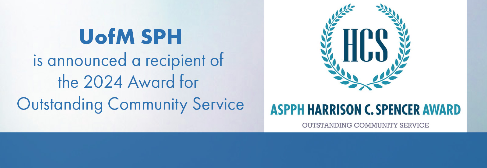 Logo of ASPPH - Harrison C. Spencer Award