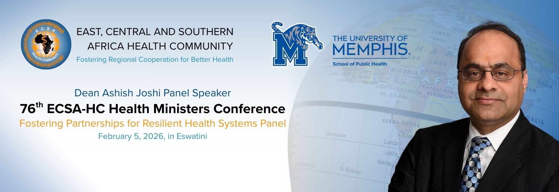 Ashish Joshi speaker at 76th ECSA-HC Conference