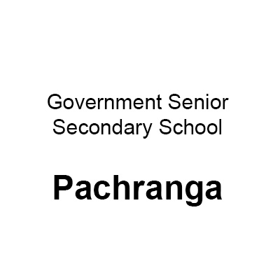 Logo Government Senior Secondary School, Pachranga, India