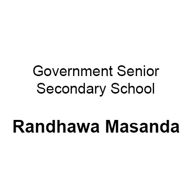 Logo Government Senior Secondary School, Randhawa Masanda, Jalandhar, India