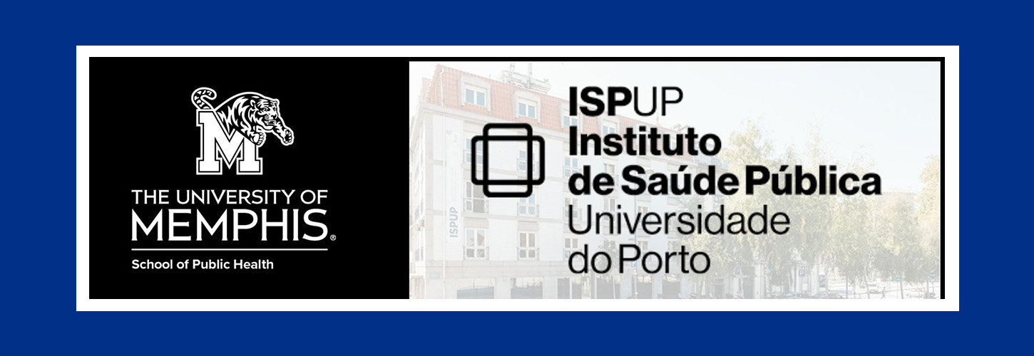 Logos of UofM SPH and The Institute of Public Health of the University of Porto
