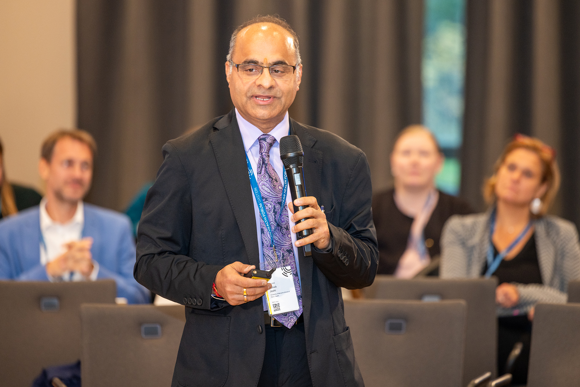 SPH Dean Joshi Speaks about Public Health Diplomacy