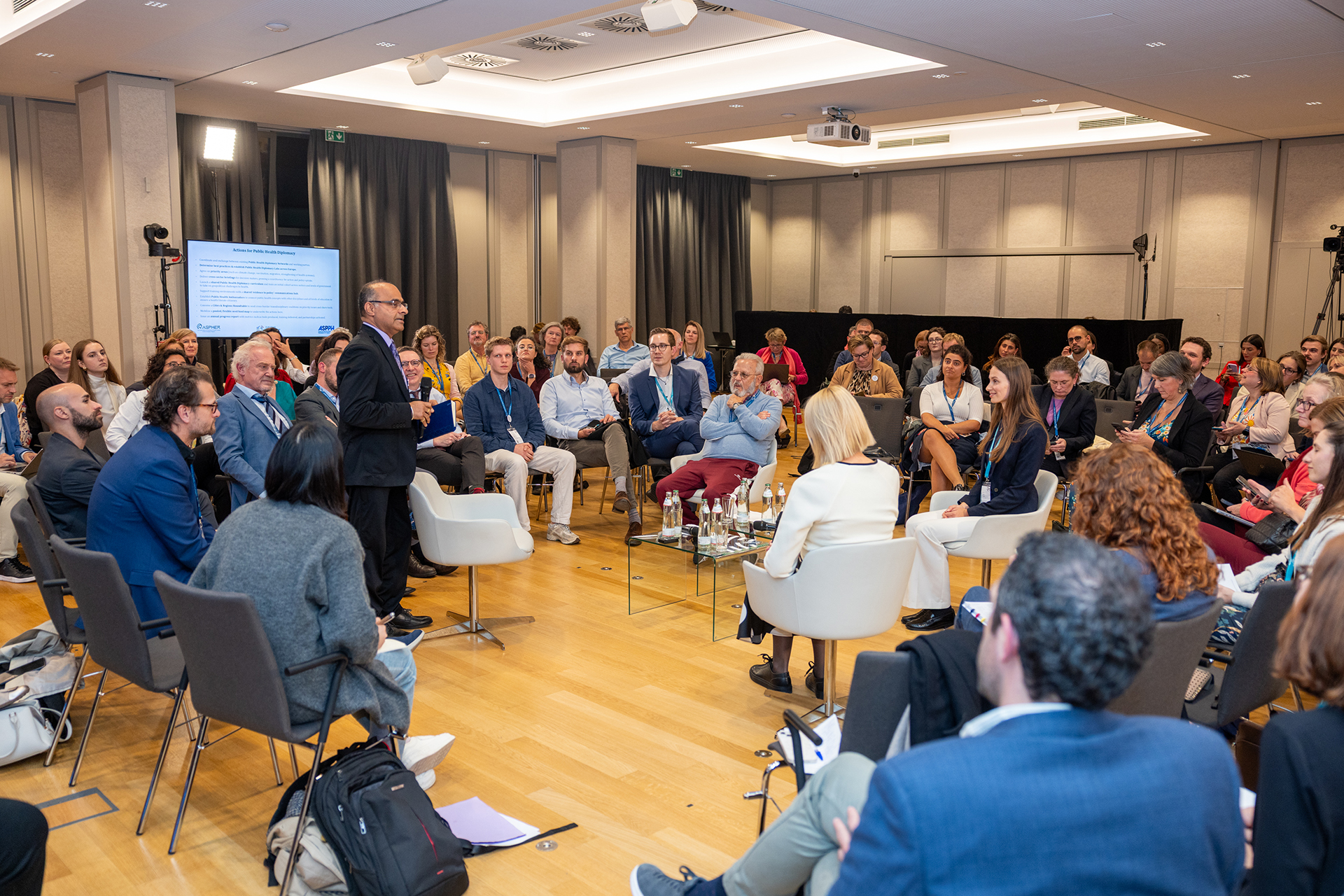 SPH Dean Joshi Speaks about Public Health Diplomacy