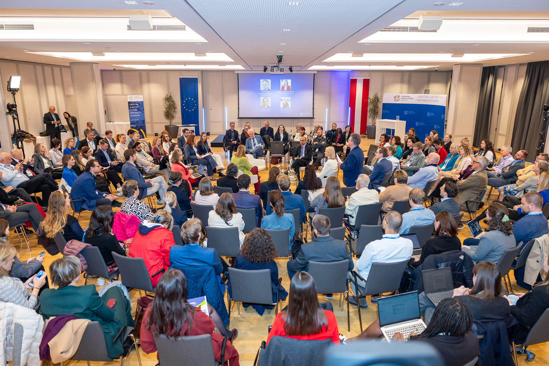 SPH Dean Joshi at EHFG 2025 Conference