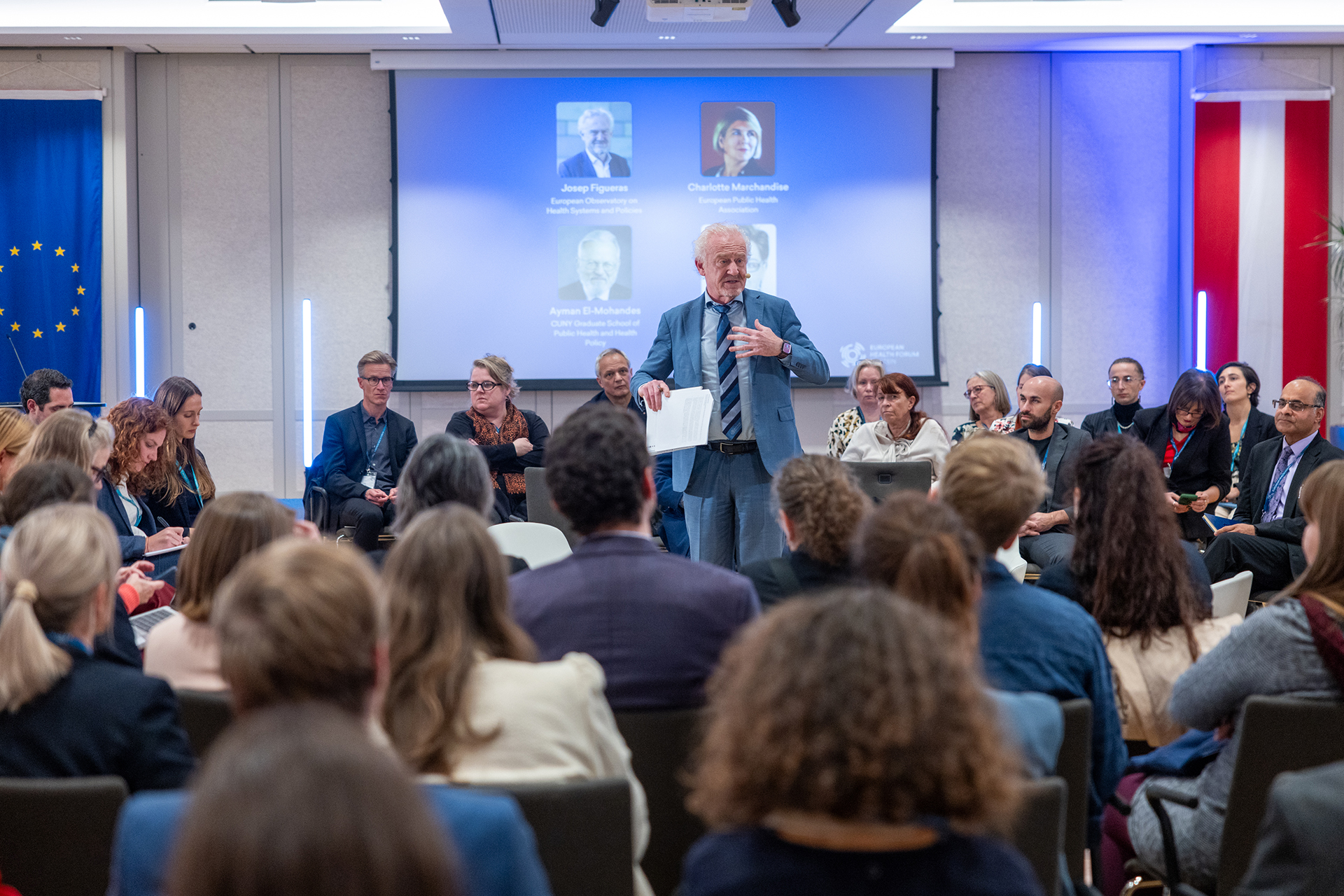 SPH Dean Joshi at EHFG 2025 Conference