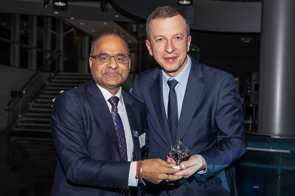 Dr. Robert Otok, Director of the Association of Schools of Public Health in the European Region (ASPHER) and SPH Dean, Dr. Ashish Joshi