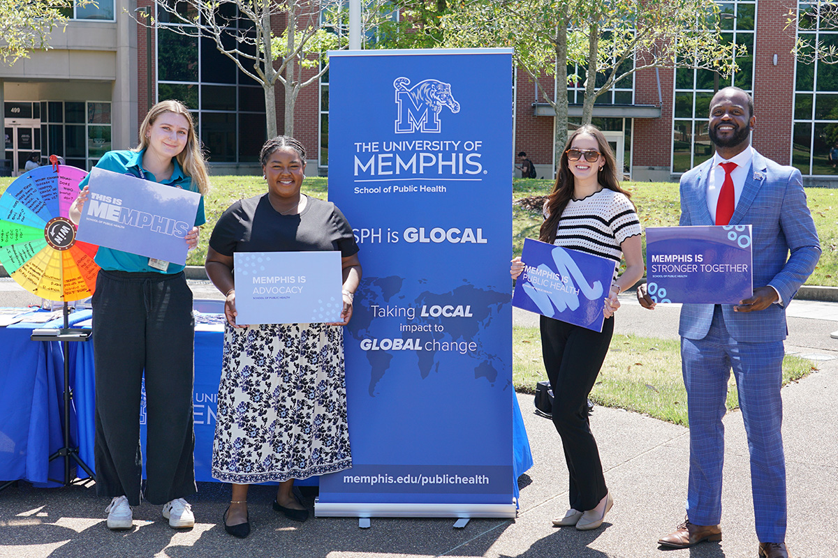 PHSA and SCHD at the Student Activity Plaza