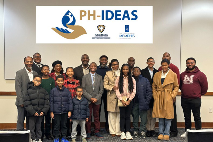 Middle School Students Group Photo