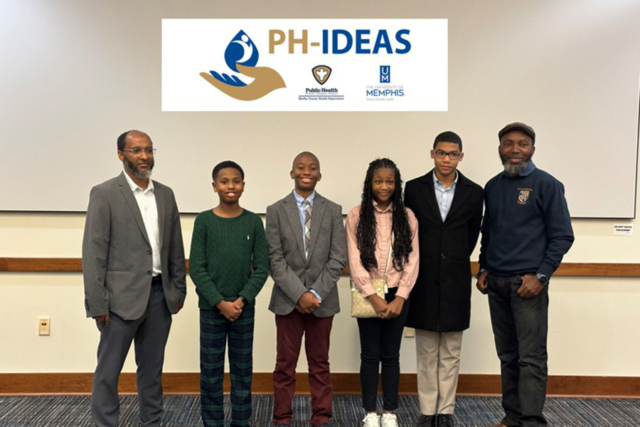 Middle School Students Group Photo