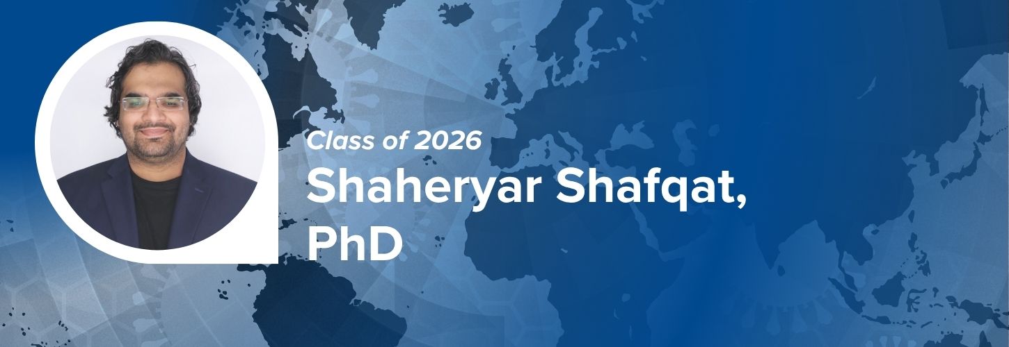 Headshot of Shaheryar Shafqat, PhD