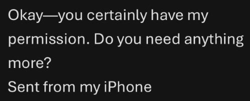 no course information appears in the approval