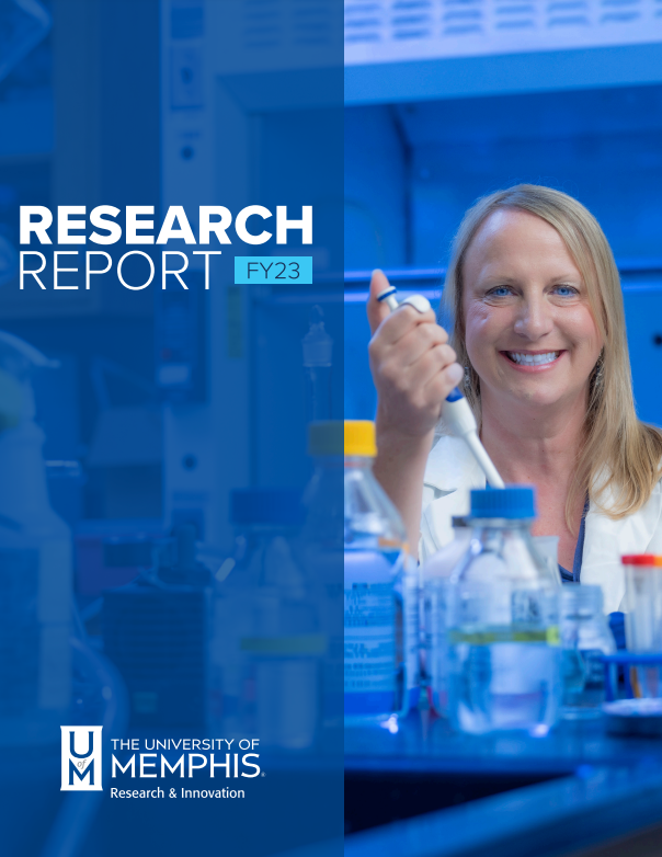 Cover page of the Research Report for the 2023 fiscal year. 