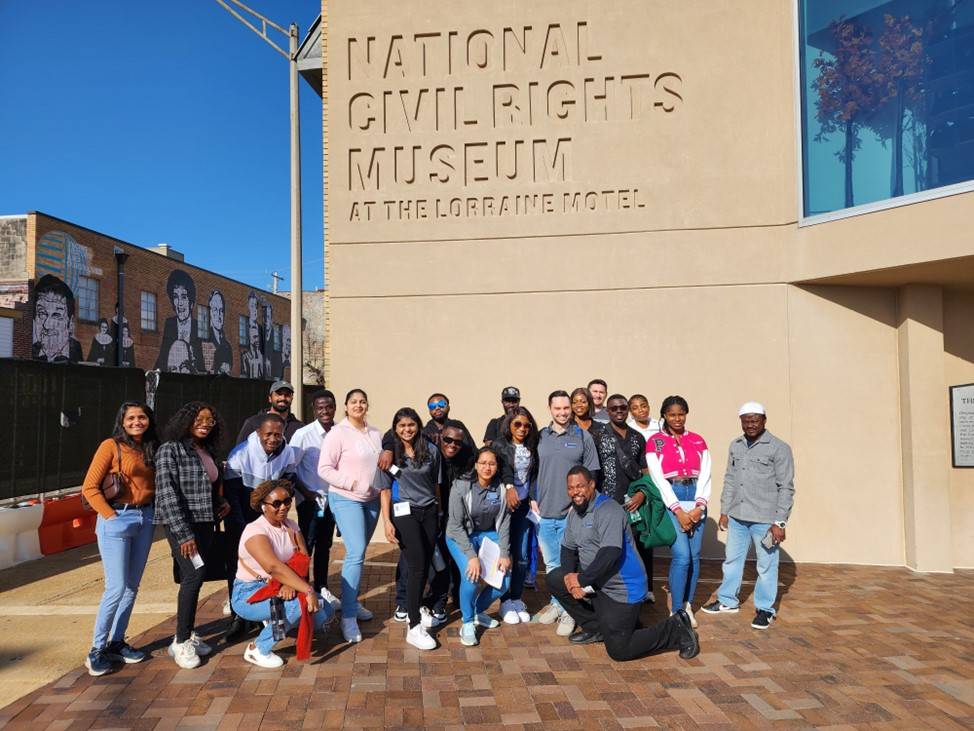 International Students at Civil Rights Museum