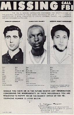 Missing Civil Rights Workers 