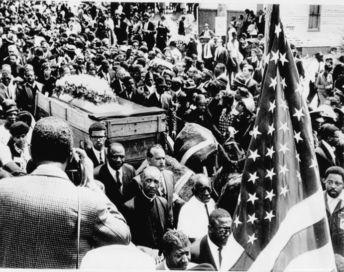 MLK funeral