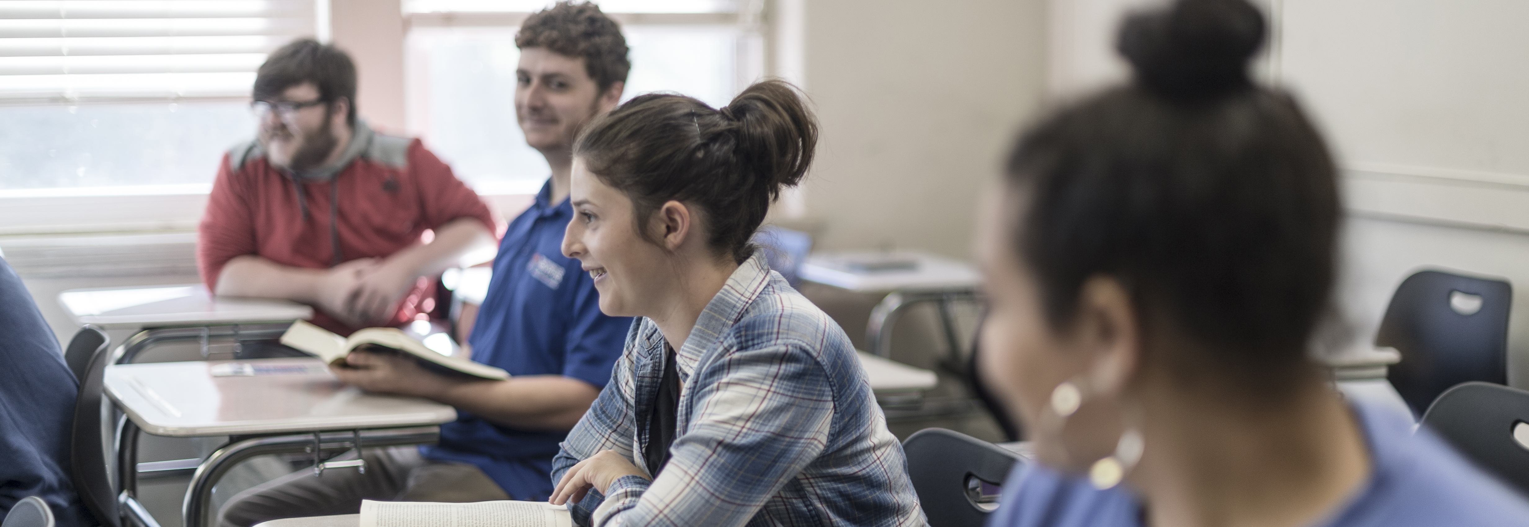 students in class