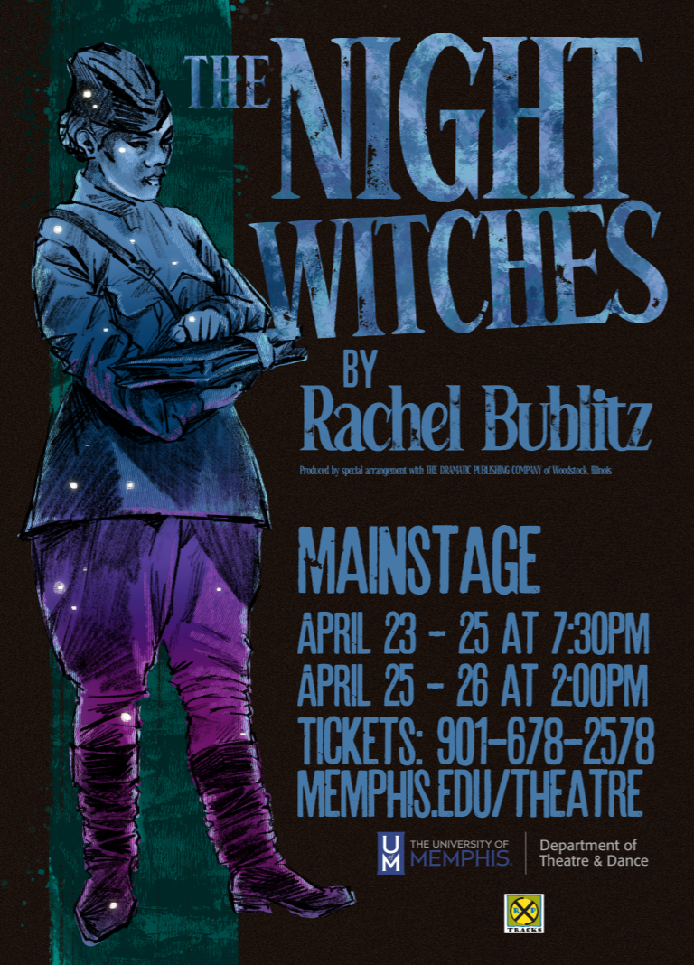 show poster for night witches