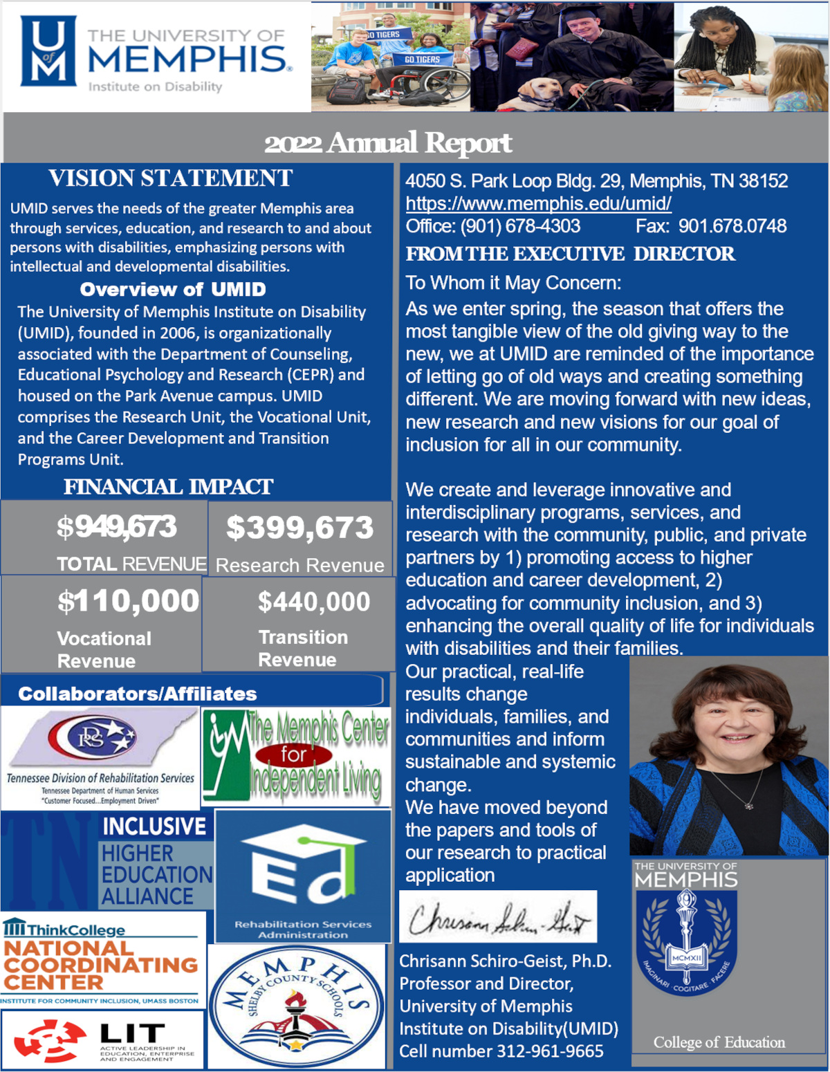 UMID 2022 Annual Report