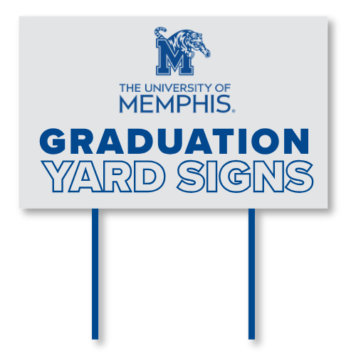 graduation yard sign logo