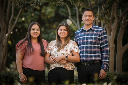 Erika, Amairani and Agustin Solis, 2022 Family of the Year