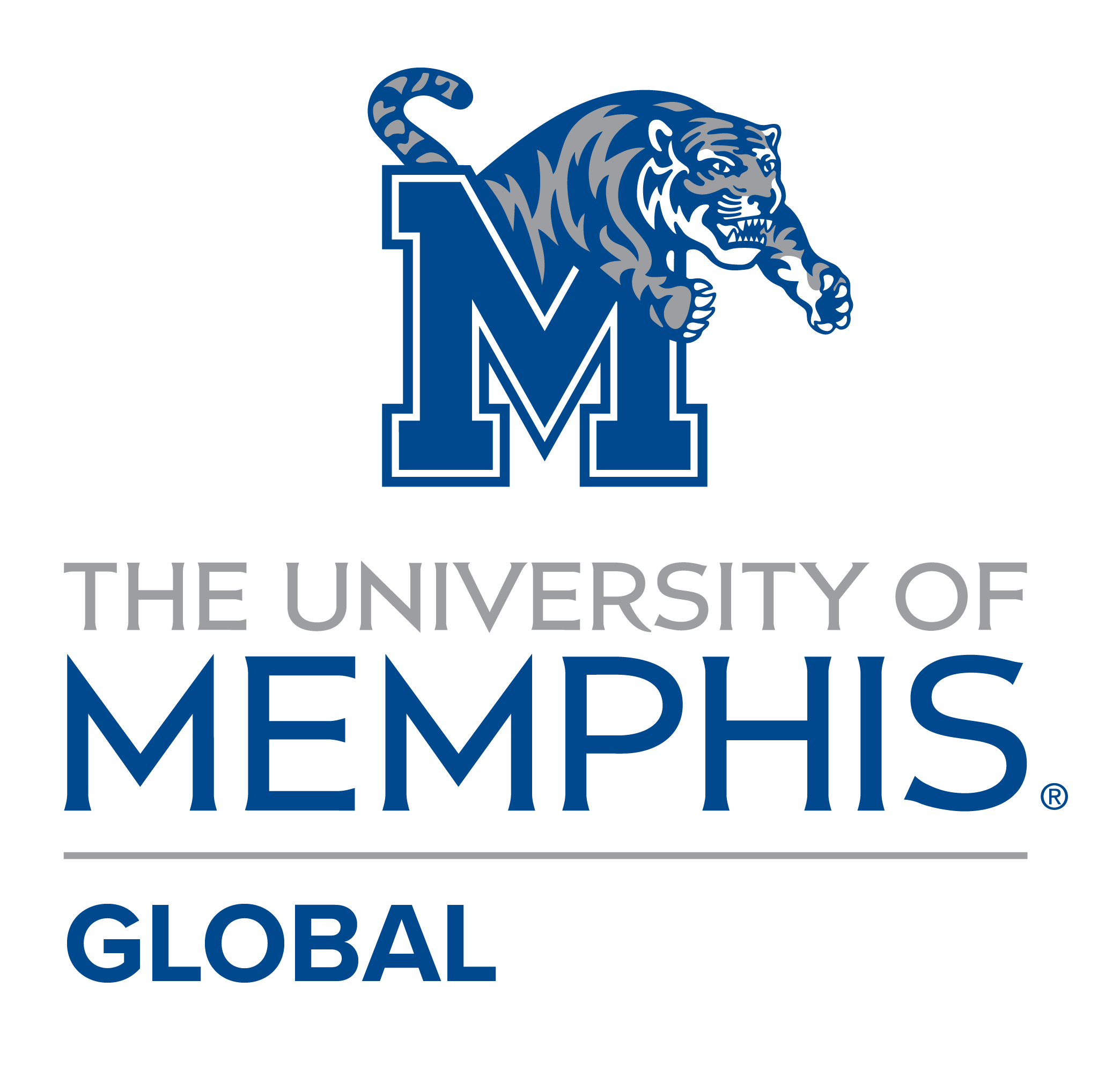The university of memphis global logo