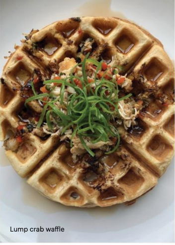 Lump Crab Waffle