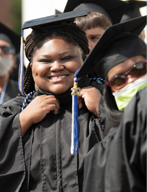 TigerLIFE student at graduation