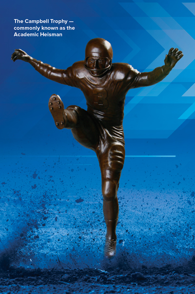 The Campbell Trophy — commonly known as the Academic Heisman