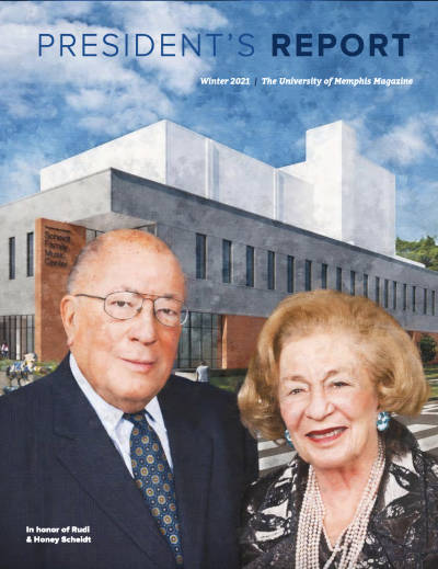 Presidents report winter 2021 the University of memphis magazine