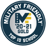 2020-2021 Gold Designation Military Friendly School